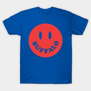 Buffalo New York Smiley Face T-Shirt